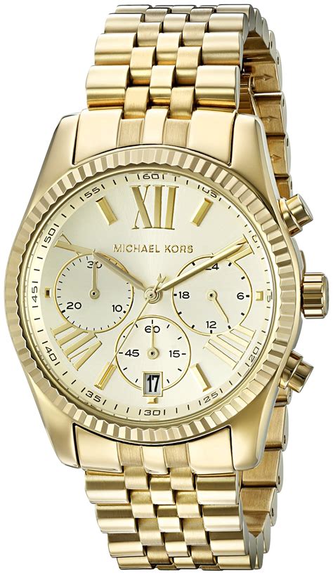 michael kors damenuhr mk5556|Michael Kors gold tone.